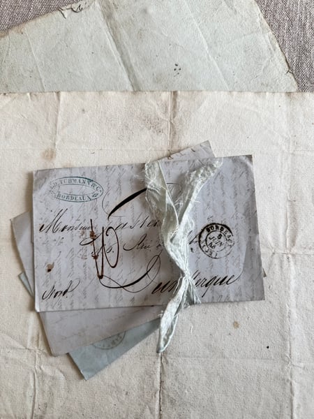 Image of Vintage French letter bundle #6