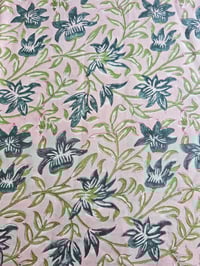 Image 2 of Namaste fabric fleurs de lys