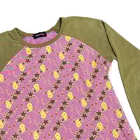 Image 3 of Peace Now raglan top