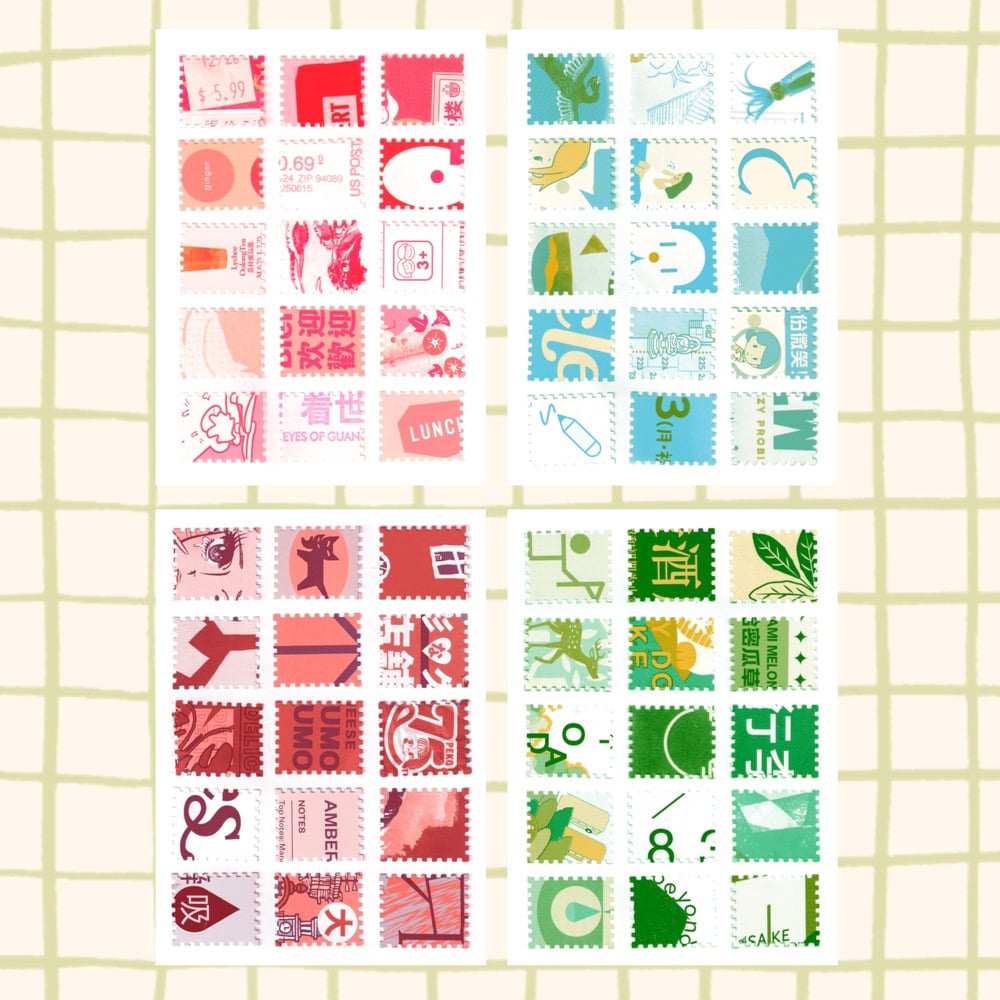 Image of STAMP SWATCH RISO