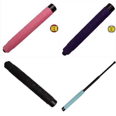 Image of 21 Inch  Rubber Grip Expandable Baton 