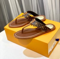 Image 1 of FARRAH BROWN SANDALS