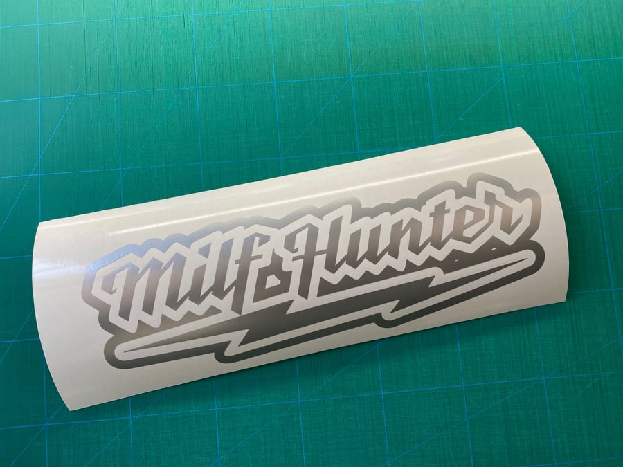 Image of 10" Milf Hunter Decal