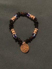 Image 5 of ZODIAC EVIL EYE BRACELET 