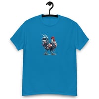 Image 9 of Unisex classic tee, Americana Rooster Patriotic Tee