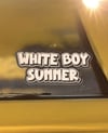 399. White Boy Summer Sticker