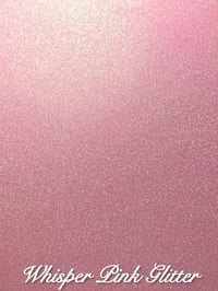 Image 1 of Whisper Pink Glitter