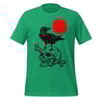 Image 1 of Raven Skull Unisex t-shirt