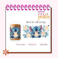Stitch talavera UV DTF Cup wrap 