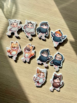 Image of HQ! Mascot Stickers