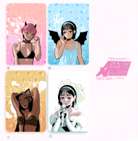♡ Alien Stage ♡ Girls — Photocards / Mini Prints