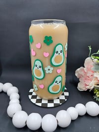 Image 1 of Cute Avocado Libbey Glass Cup