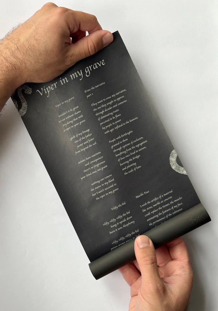 Image of GROUP003: 'Viper in my grave' - Antonis Sideras