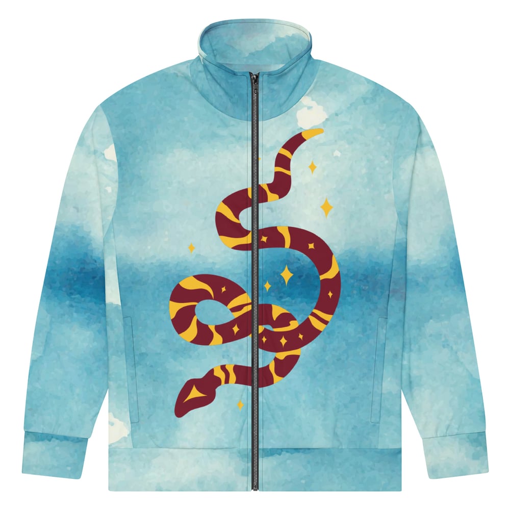 ZEN EXP - Sky/Snake Unisex track jacket