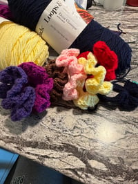 Image 2 of Crochet Scrunchies 