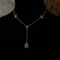 Image 2 of ‘THE SWALLOWS’ SAPPHIRE NECKLACE 