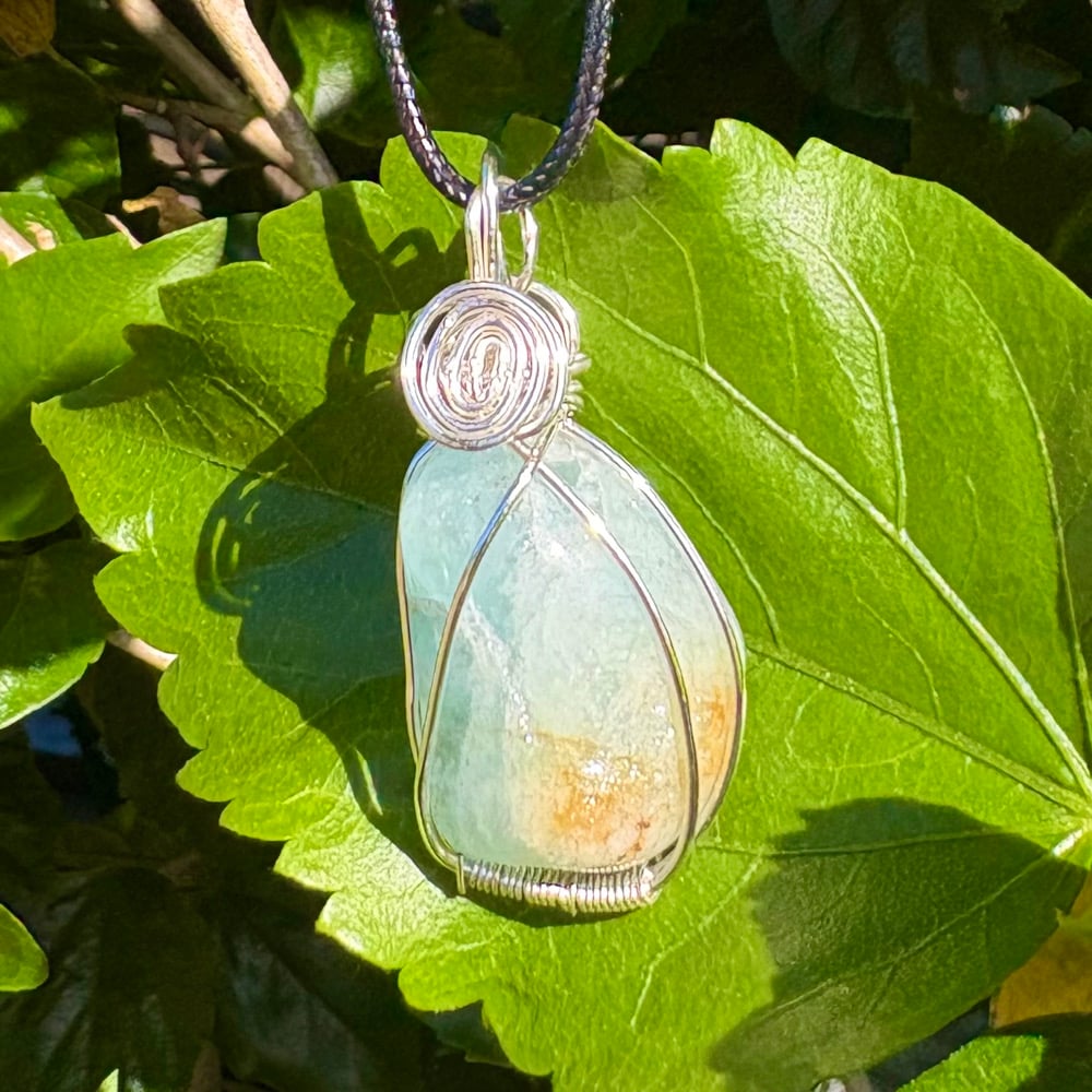 Image of aquamarine pendant