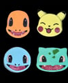 Pokemon Starter Bath Bombs