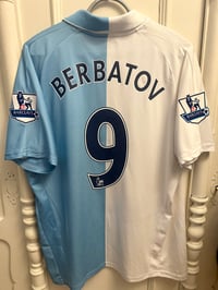 Image 10 of Tottenham Hotspur "BERBATOV 9" 125th Anniversary 2007/08 Shirt + PL patches (L)