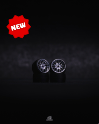 BBS RS GT - Custom 1/64 Wheels + Ultra-Thin Tires