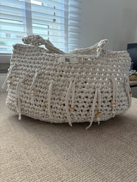 Image 2 of Palm Tote Bag🤍🐚🥥