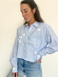 Image 1 of Chemise crop ''daisy douceur''