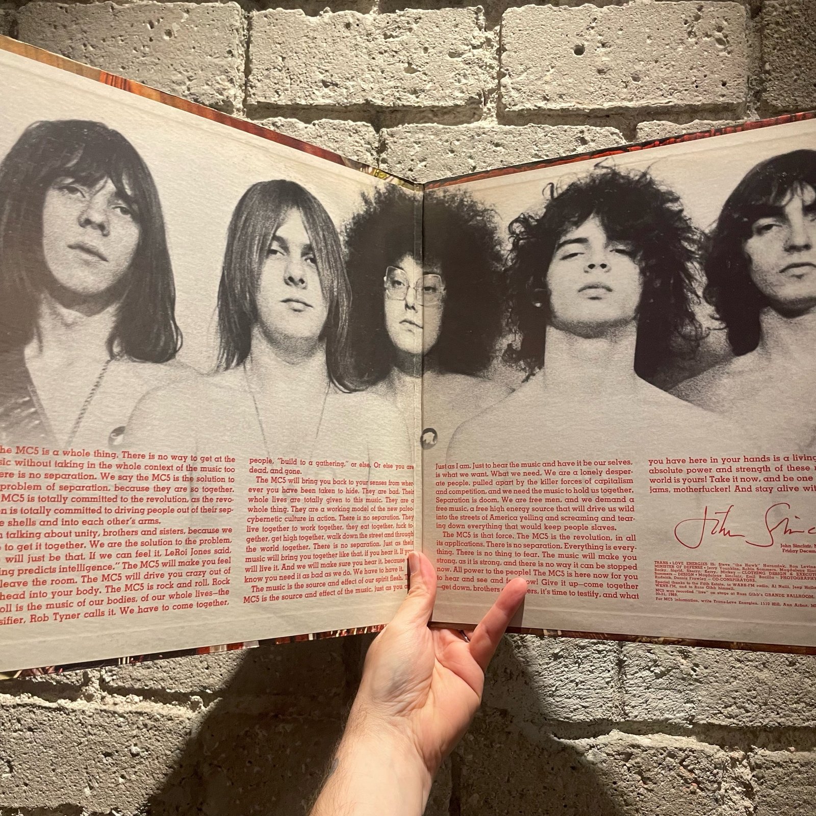 MC5 – Kick Out The Jams - UNCENSORED OG WITH LINER NOTES AND GOLD