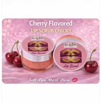 Image 1 of Fabb Cherry Lip Scrub duo. Arrives w/ free lip gloss!