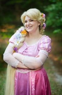 Image 2 of Princess, unicorn tea party, meet and greet with princesses, snow fall, unicorn rides. 