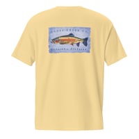Image 5 of Goose Creek Co Authentic Southern Rainbow Trout - Unisex garment-dyed pocket t-shirt