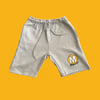 Classic GMO Grey Shorts (  Yellow )