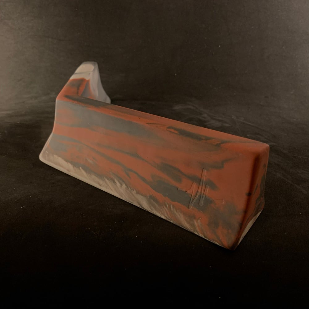 Image of Wired Ramps 130 Degree Angle Jersey Barrier (Dark Grey, White snd Red)