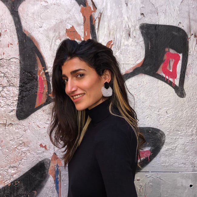 Orecchini Demo Lens hexagon 