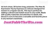 Image 4 of New XL Expresso Top #689*8