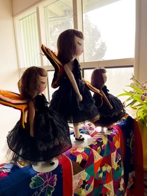 Image of FLY ME AWAY SMALL ART DOLL 3