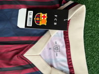 Image 4 of     FC Barcelona Classic Red & Blue Striped Home Kit
