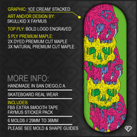 Image 1 of 'ICE CREAM' + FBS EXTRA SMOOTH TAPE & FAYMUS STICKER PACK
