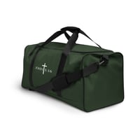 Image 4 of John 3:16 Duffle Bag Forest Green