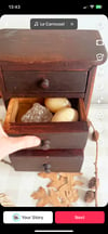 Antique mini drawers