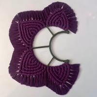 Image 2 of Macramé Crescent Moon 