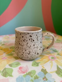 Image 1 of speckled teacup