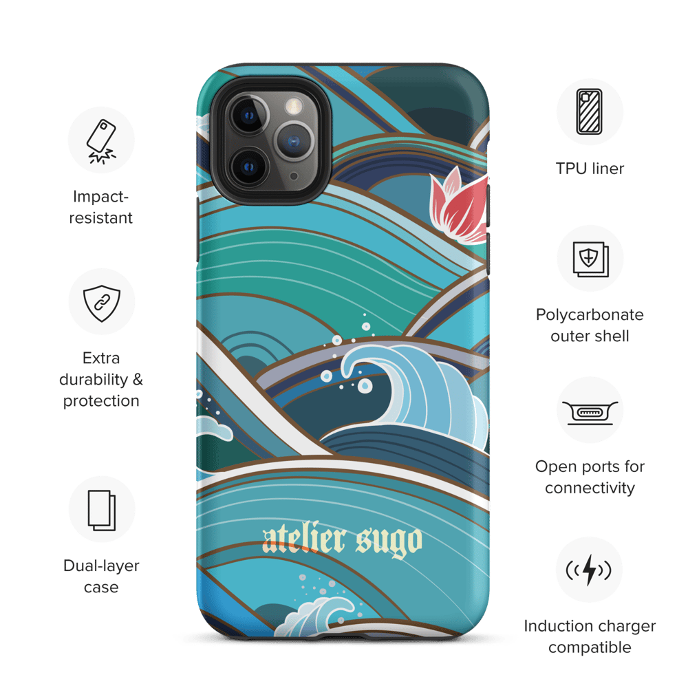 "WATER OF TIME" TOUGH CASE FOR IPHONE®