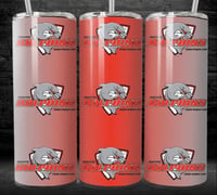 Dolphins logo 20oz tumbler 