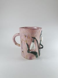 Image 2 of Snowdrop mug (pink)