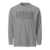 Image 3 of Corbin Pickard Branded Front/Back Garment-dyed heavyweight long-sleeve shirt