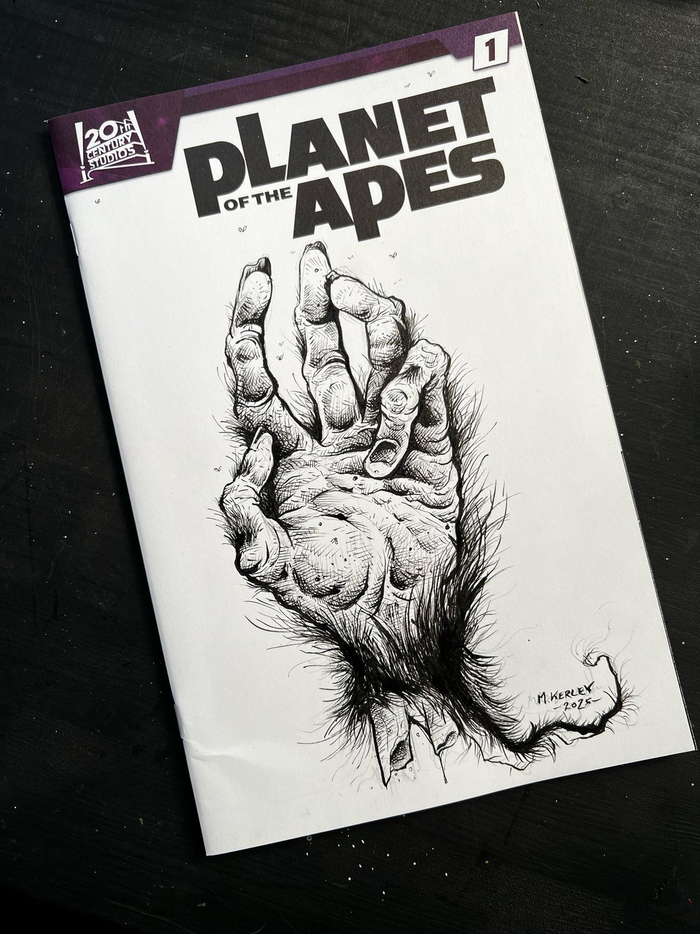 Image of Planet of the Apes sketch cover 