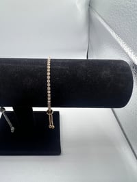 Image 3 of Diamanté string bracelet