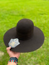 4x Chocolate Wool Open Crown