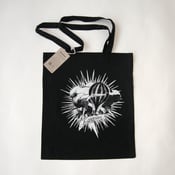 Image of shopping bag - balloon (black / long handles)