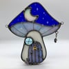 Large Dreamy Cottage- Iridescent Blue 